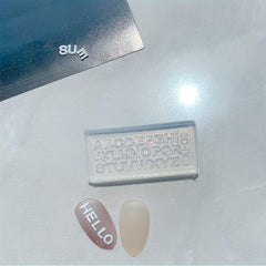 Silicone Nail Art Molds for 3D Resin Casting