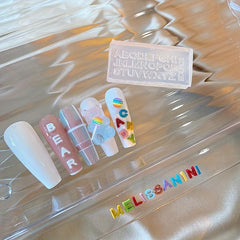 Silicone Nail Art Molds for 3D Resin Casting