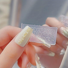 Silicone Nail Art Molds for 3D Resin Casting