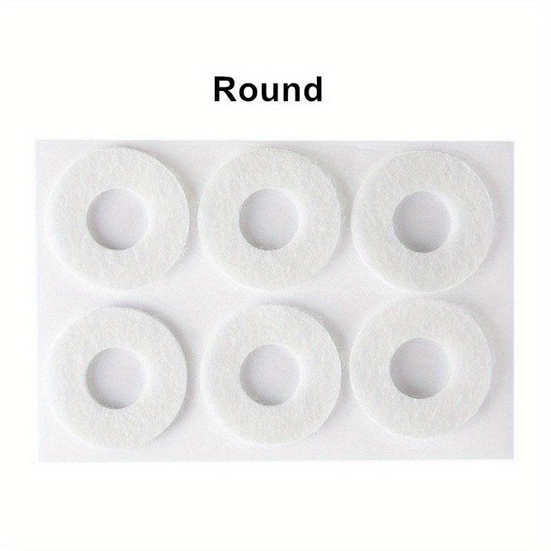 6pcs Anti Wear Corn Removers Self Adhesive Felt Foot Patches