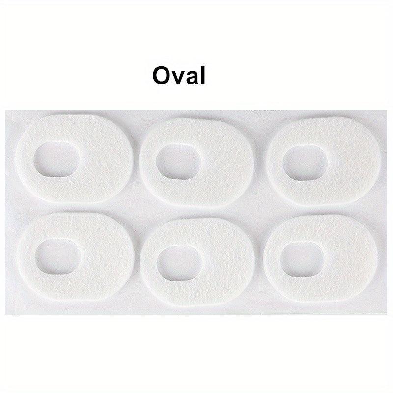 6pcs Anti Wear Corn Removers Self Adhesive Felt Foot Patches