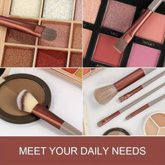 13pcs Makeup Brush Set with Skin Massage Brush for Foundation Powder Eyeshadow