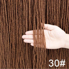 Synthetic Sister Locks Dreadlocks Crochet Hair Extensions For Women Girls