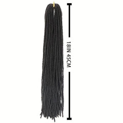 Synthetic Sister Locks Dreadlocks Crochet Hair Extensions For Women Girls
