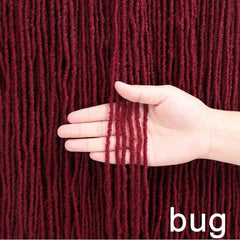 Synthetic Sister Locks Dreadlocks Crochet Hair Extensions For Women Girls
