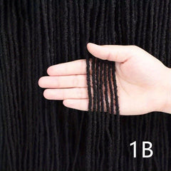 Synthetic Sister Locks Dreadlocks Crochet Hair Extensions For Women Girls