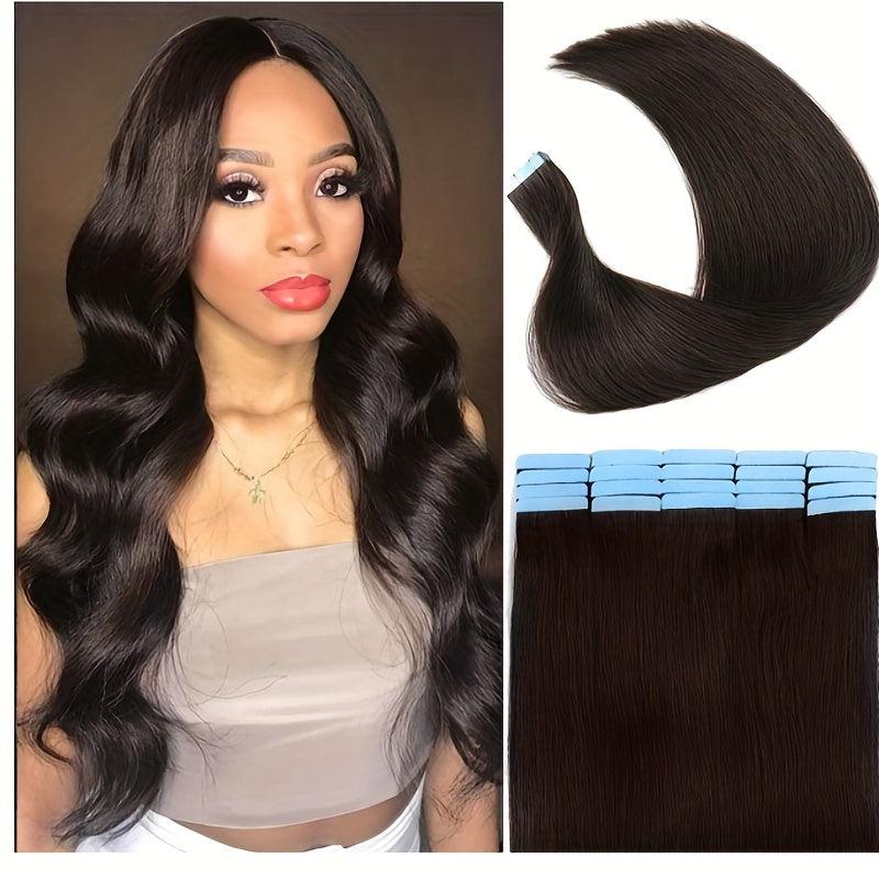 36pcs Hair Extension Tape Tabs Double Sided Extension Tapes Non Slip Taps