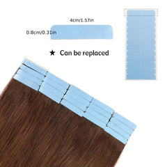 36pcs Hair Extension Tape Tabs Double Sided Extension Tapes Non Slip Taps