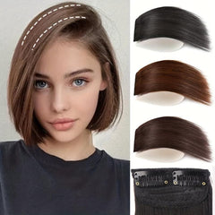 Invisible Straight Hair Pads Clip In One Piece Hair Extensions