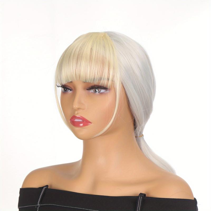 Air Bangs Hair Clip In Bangs Hair Extensions Thick Air Bangs Fringe