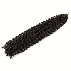 50 8 Cm Passion Twist Hair 1 Pack Water Wave Crochet Hair 80g 1B