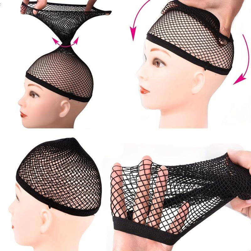 Hair Net For Wig Fishnet Cap Long Thick Hair