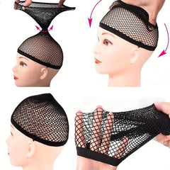 Hair Net For Wig Fishnet Cap Long Thick Hair