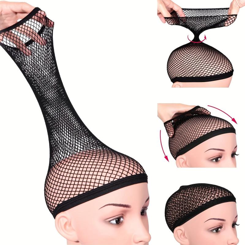Hair Net For Wig Fishnet Cap Long Thick Hair