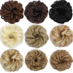 Messy Bun Scrunchie Chignon Ponytail Hair Extensions for Women