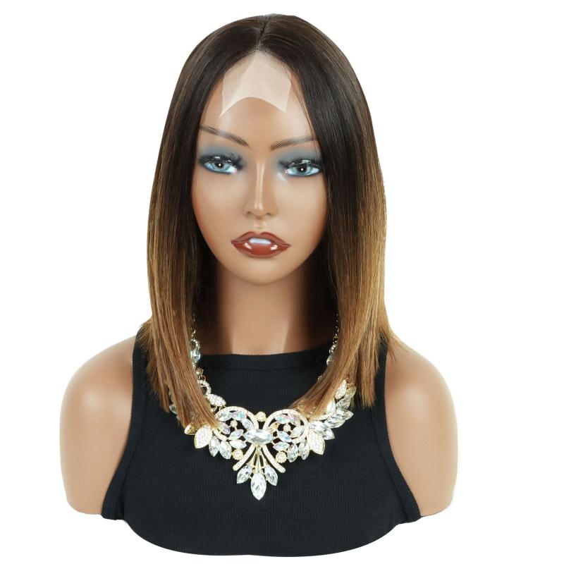 Natural U-Part Synthetic Hair Wig No Lace Closure Hair Replacement Women