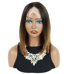 Natural U-Part Synthetic Hair Wig No Lace Closure Hair Replacement Women