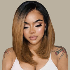 Natural U-Part Synthetic Hair Wig No Lace Closure Hair Replacement Women