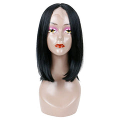 Natural U-Part Synthetic Hair Wig No Lace Closure Hair Replacement Women