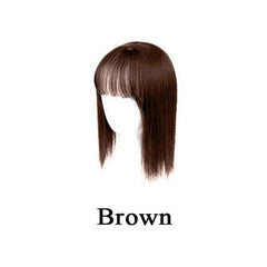 Women Hairpiece Topper Closure Bangs Toupee Hair Extension