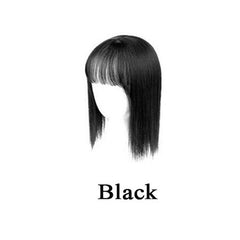 Women Hairpiece Topper Closure Bangs Toupee Hair Extension