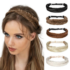 Braided Headband Adjustable Hair Band