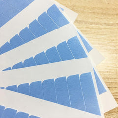 Hair Extension Tape Adhesive Pre-cut Waterproof Replacement Tape 5 Sheets
