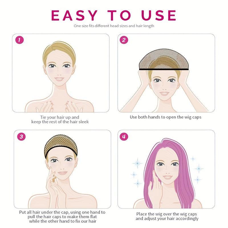 1 Pcs Hairnets Good Mesh Weaving Wig Hair Net Making Caps