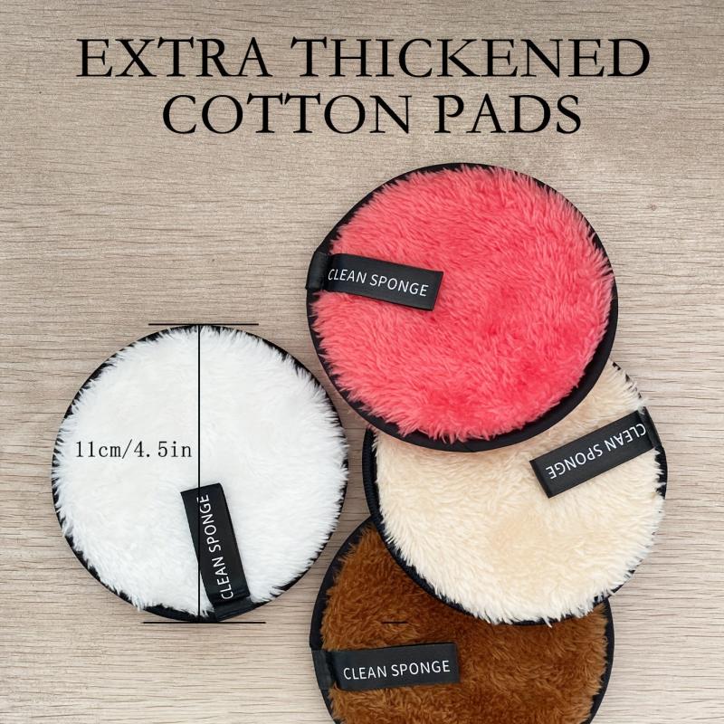 4 Reusable Makeup Remover Pads for All Skin Types