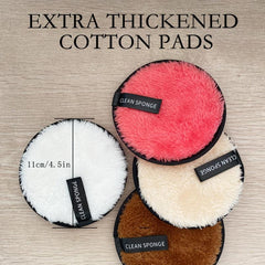 4 Reusable Makeup Remover Pads for All Skin Types