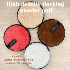 4 Reusable Makeup Remover Pads for All Skin Types