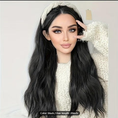 Long Wavy Synthetic Headband Wig For Women