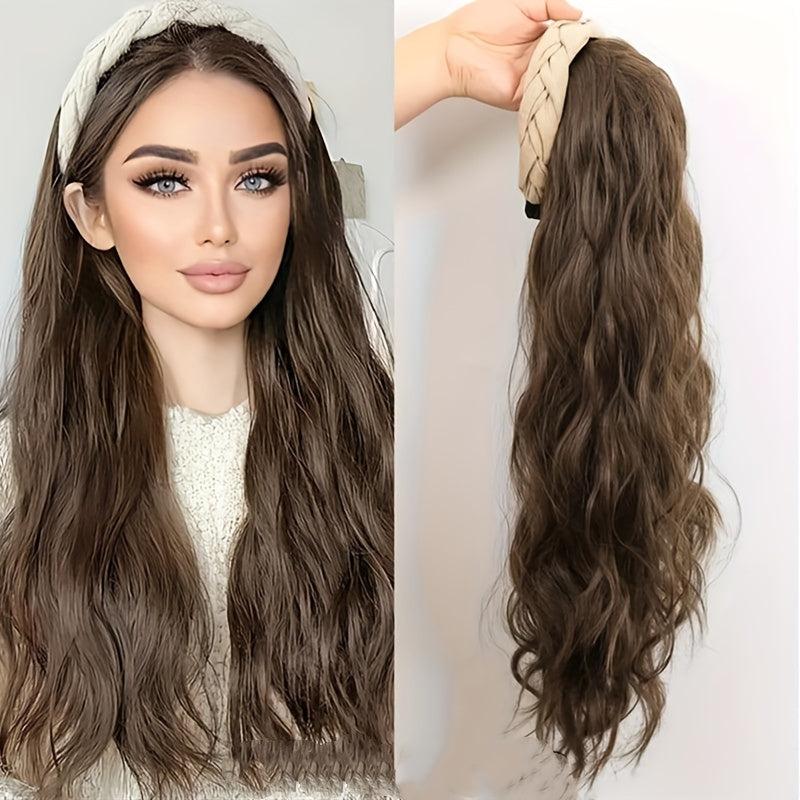 Long Wavy Synthetic Headband Wig For Women