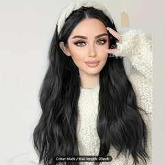 Long Wavy Synthetic Headband Wig For Women