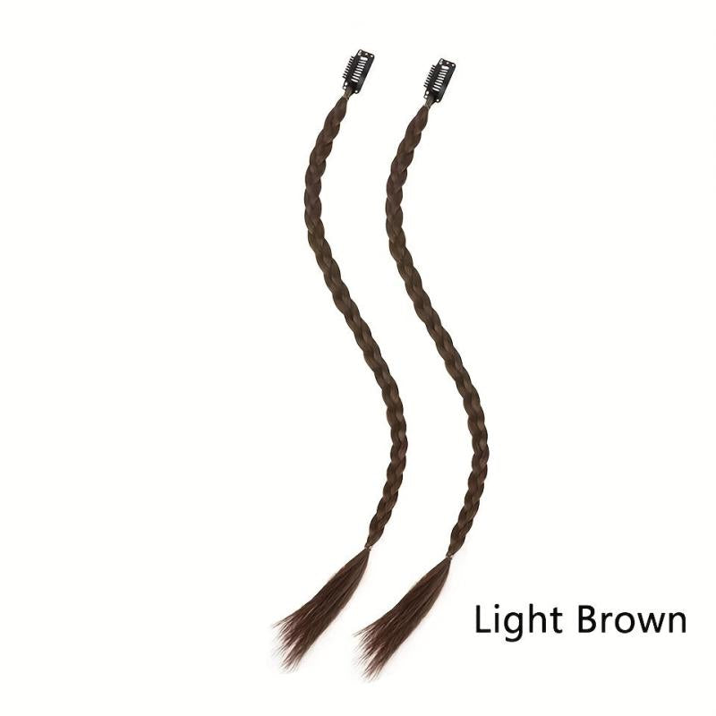 2 Pcs Boxing Braid Clip In Hair Extensions