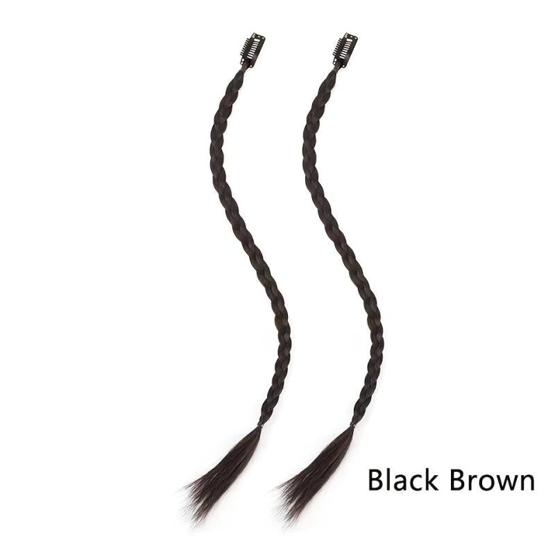 2 Pcs Boxing Braid Clip In Hair Extensions