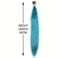 Colorful Straight Crochet Hair Extensions - Daily Party Cosplay
