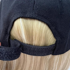Baseball Cap With Wigs 19 Short Straight Bob Wigs Adjustable Hat