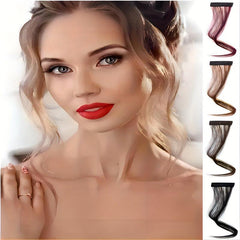 Curly Side Air Bangs Clip In Hair Extensions