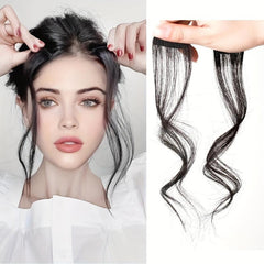Curly Side Air Bangs Clip In Hair Extensions