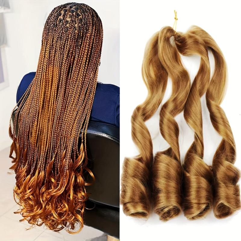 French Curly Crochet Braids Wavy Hair Extensions