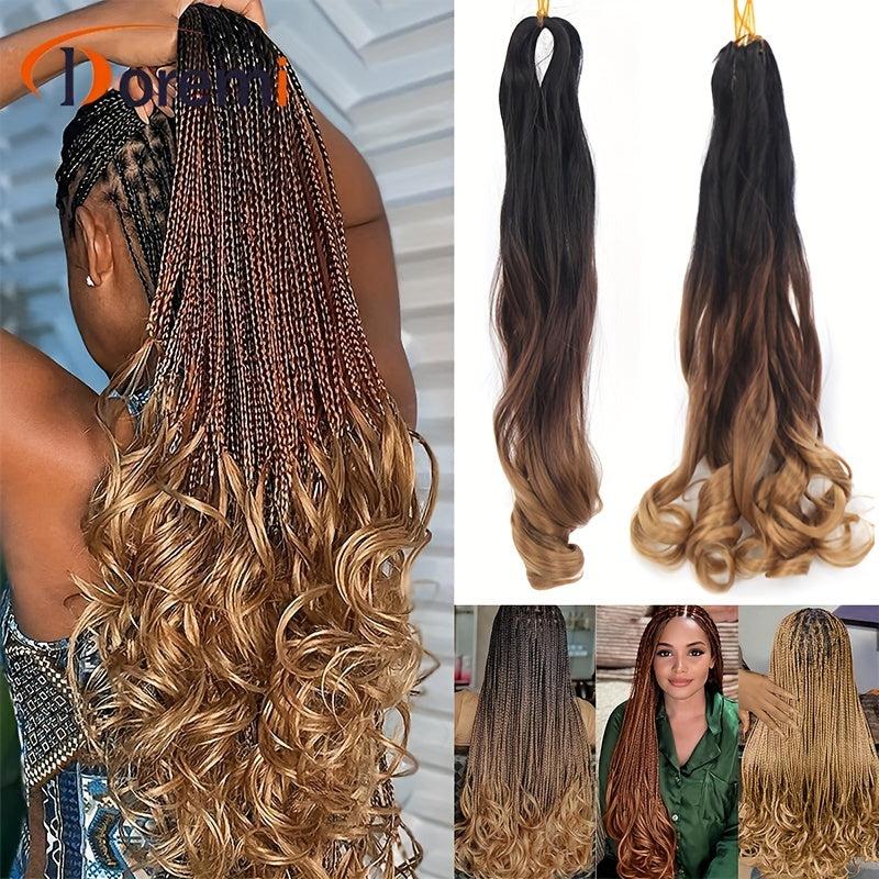 French Curly Crochet Braids Wavy Hair Extensions
