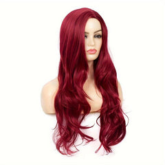 Long Blonde Cosplay Wigs For Women Curly Body Wave Halloween Party