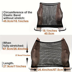 Elastic Mesh Wig Cap For Women Open End Delicate Grid
