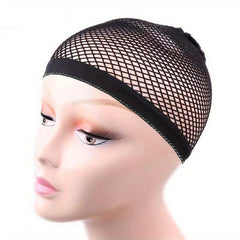 Elastic Mesh Wig Cap For Women Open End Delicate Grid
