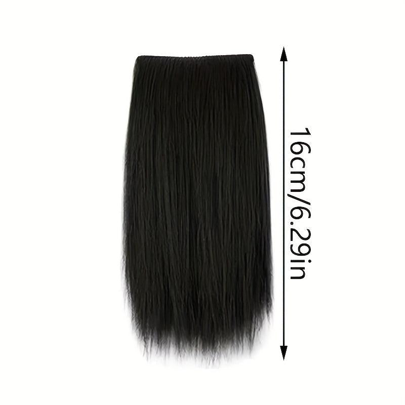 Invisible Seamless Clip In Hair Extension Natural Fluffy Hairpieces