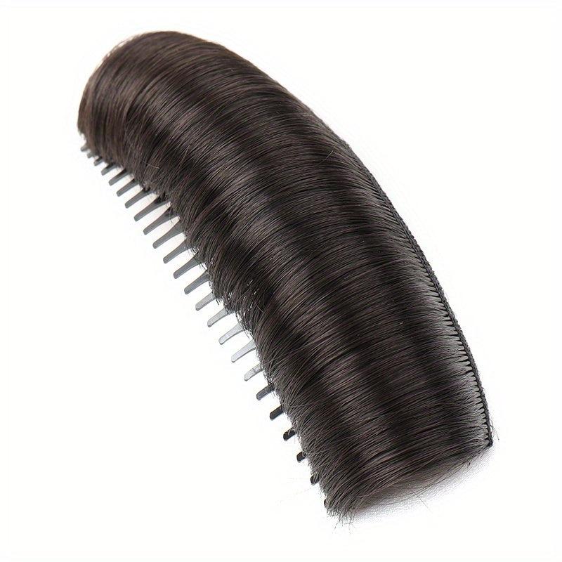 10 Hair Comb Pad Synthetic Hair Pieces Women Natural Daily Use