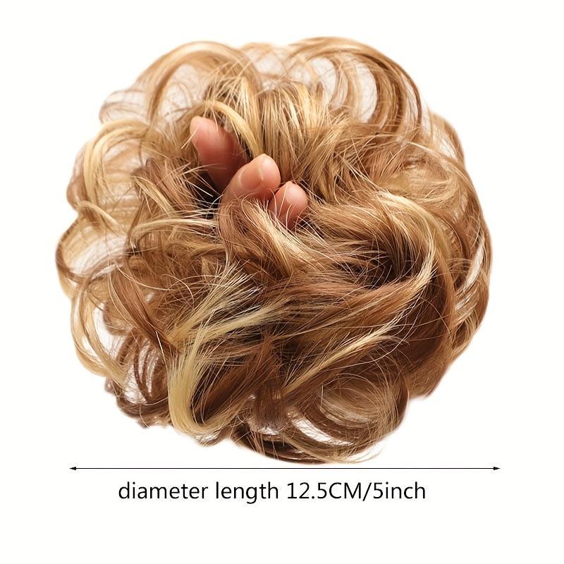 Tousled Updo Bun Scrunchies Messy Hair Extensions For Women Girls