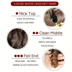 Pre Stretched French Braiding Hair With Curly Ends 45-72 cm