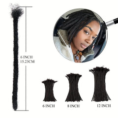 10 Strands Synthetic Crochet Hair Extensions 6 14inch Diameter